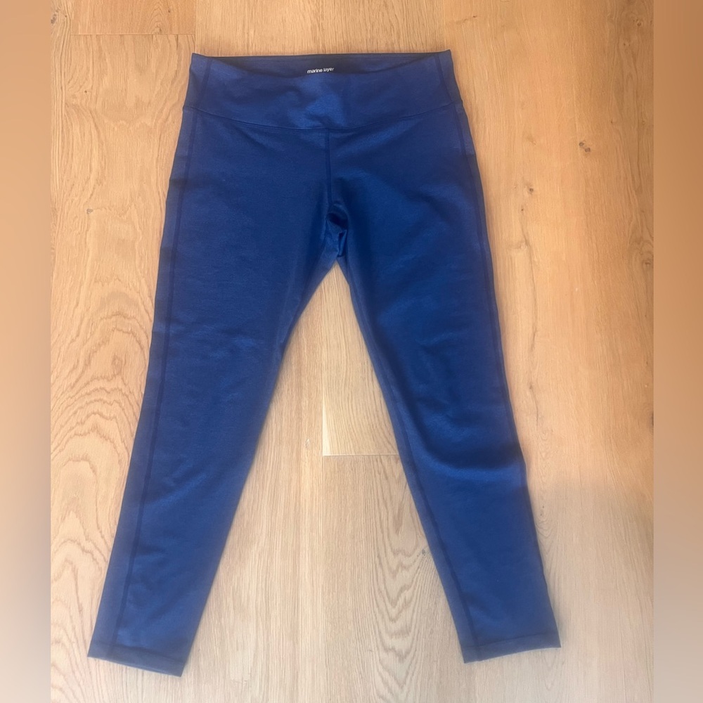 Marine Layer Active Leggings Navy (Large)